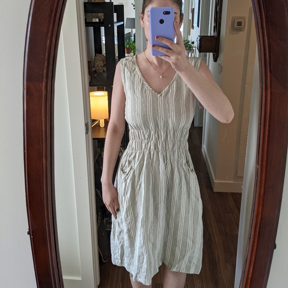 Linen summer dress - Picture 2 of 6